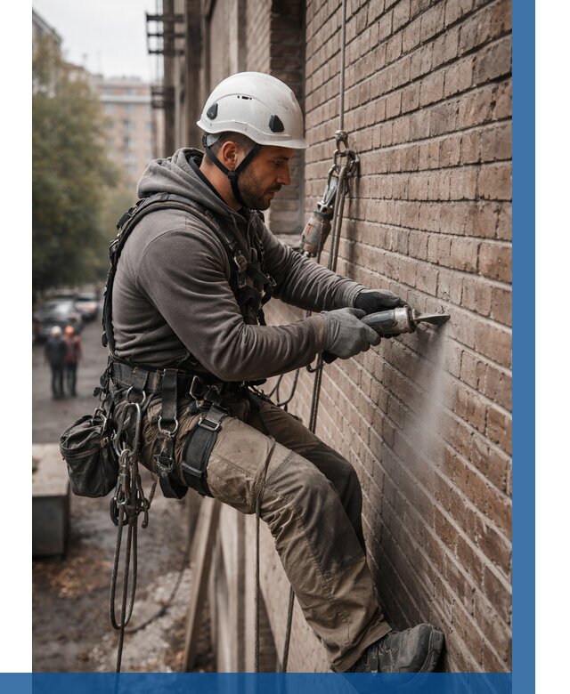 Расшивка кирпичных швов в Ломоносове от 615 р. | ВЫСОТНИК-Лмн