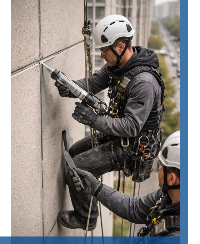 Первичная герметизация швов в Ломоносове от 615 р. | ВЫСОТНИК-Лмн