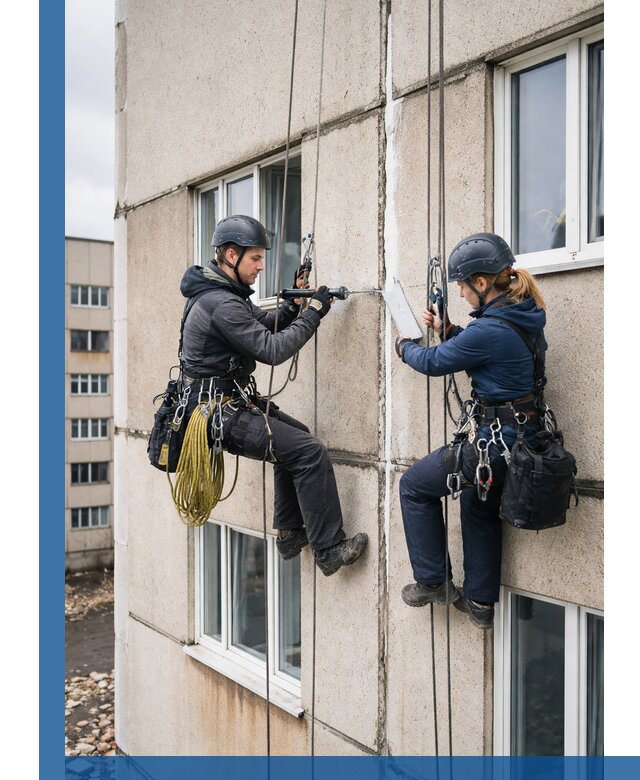 Герметизация межпанельных швов тёплым швом в Ломоносове