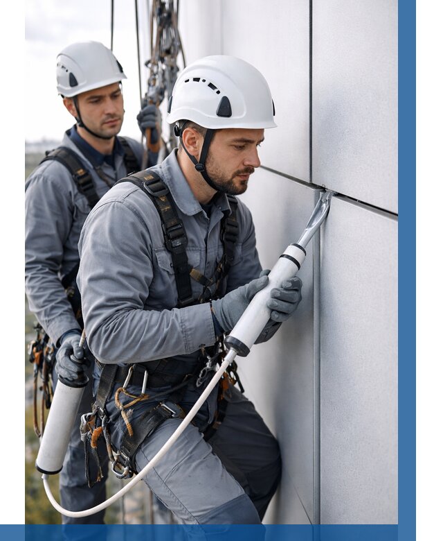 Герметизация швов вилатермом в Ломоносове от 615 р. | ВЫСОТНИК-Лмн