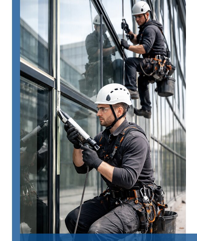 Герметизация витражных швов в Ломоносове для зданий и фасадов