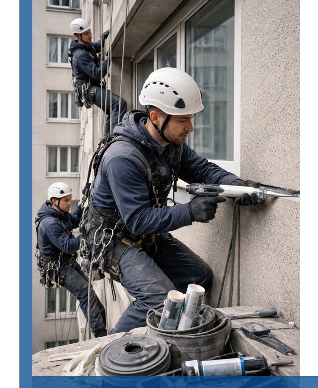 Герметизация швов лоджии в Ломоносове профессионально и надежно