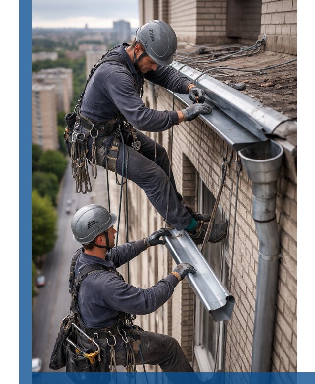 Ремонт водосточных желобов в Ломоносове, быстро и качественно