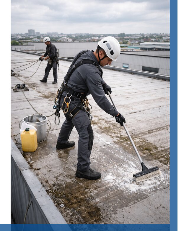 Очистка крыши по графику в Ломоносове от 7684 р. | ВЫСОТНИК-Лмн