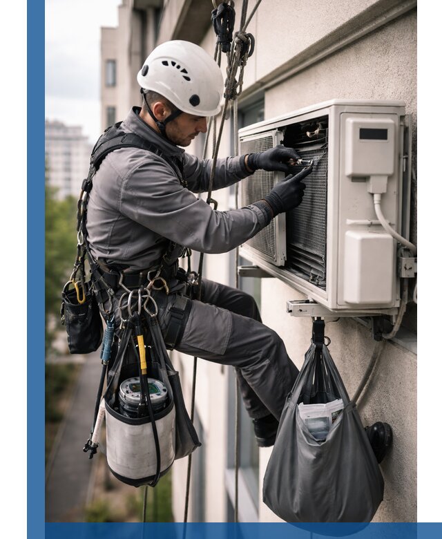 Обслуживание внешнего блока кондиционера в Ломоносове профессионально