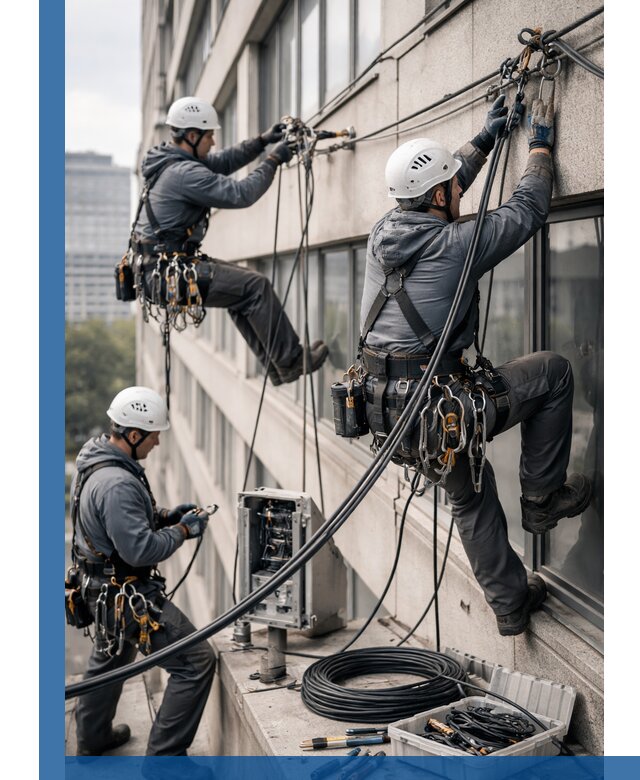 Прокладка оптоволоконного кабеля в Ломоносове под ключ с тестированием