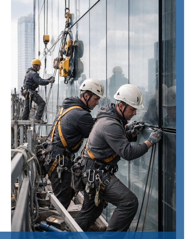 Структурное остекление фасадов в Ломоносове от 9733 р. | ВЫСОТНИК-Лмн