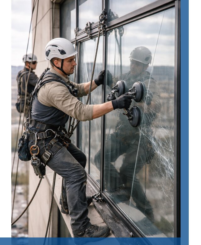 Замена стекла в витраже в Ломоносове под ключ от 8708 р. | ВЫСОТНИК-Лмн