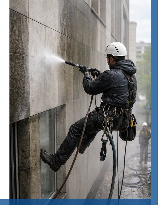 Гидроструйная очистка поверхностей в Ломоносове от 871 р. | ВЫСОТНИК-Лмн