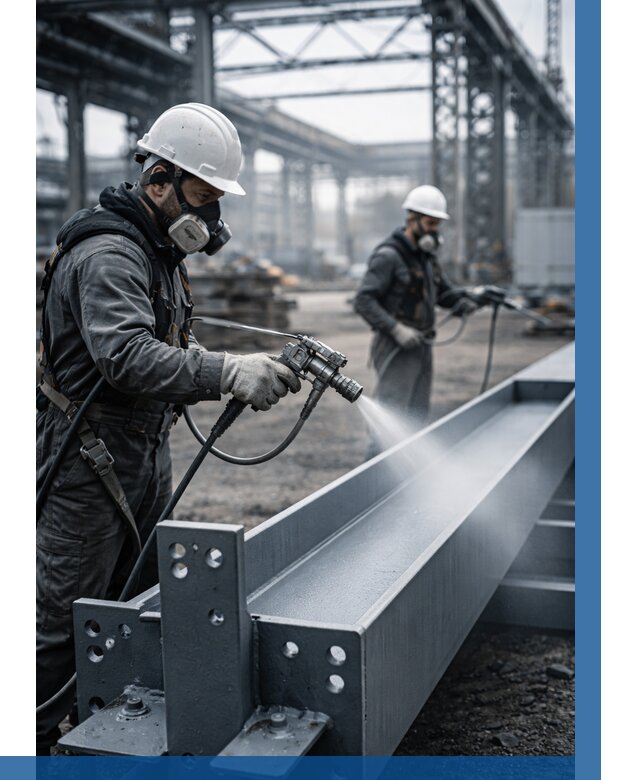 Антикорроз. обработка металлоконстр. в Ломоносове от 461 р. | ВЫСОТНИК-Лмн