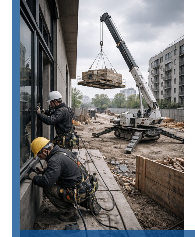 Аренда крана Пионер в Ломоносове для строительных работ