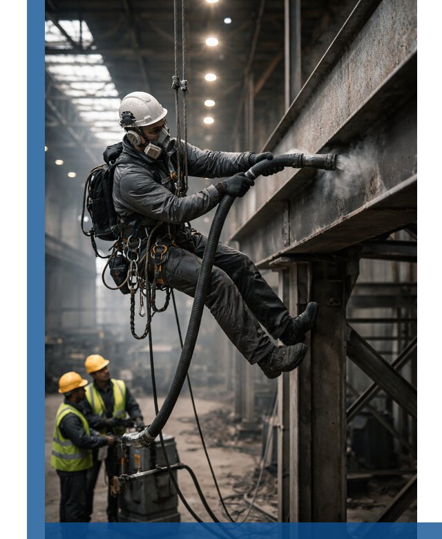 Обеспыливание конструкций в цехах промышленного производства в Ломоносове