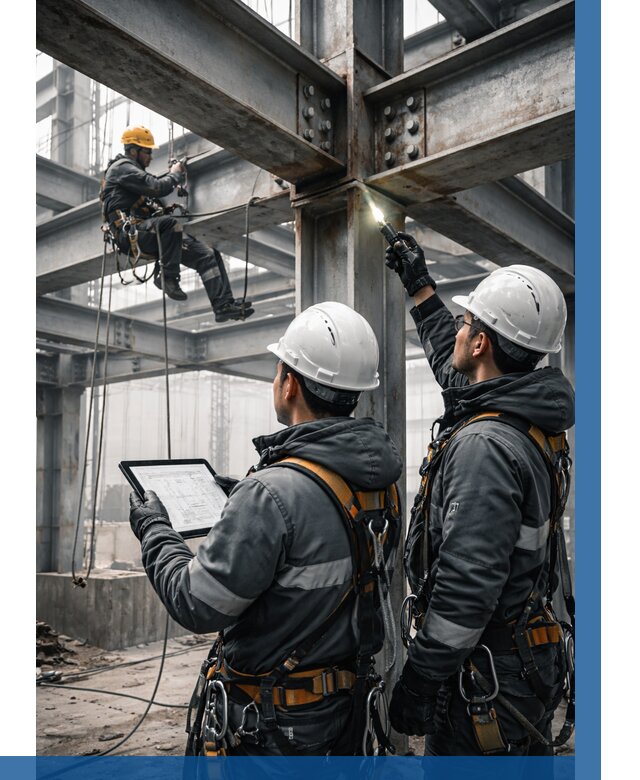 Обследование металлоконструкций в Ломоносове от 5635 р. | ВЫСОТНИК-Лмн