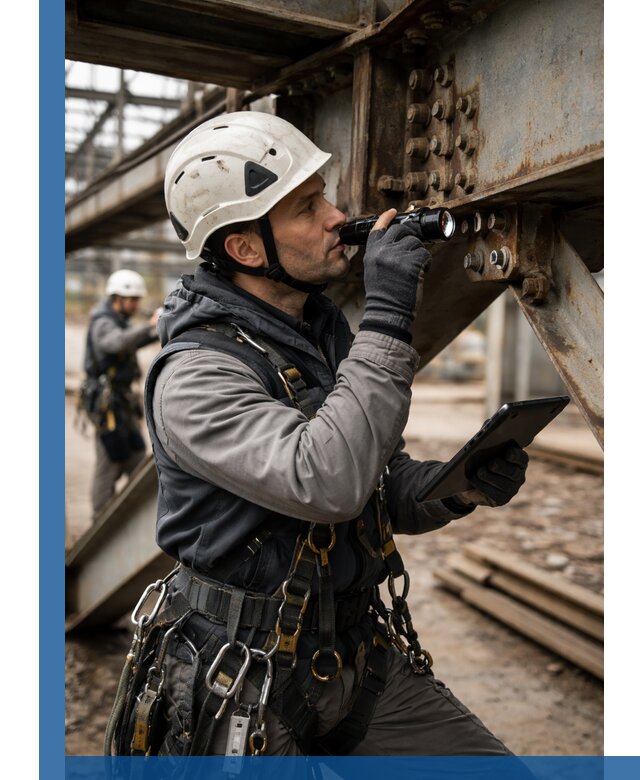 Обследование металлоконструкций и диагностика прочности в Ломоносове